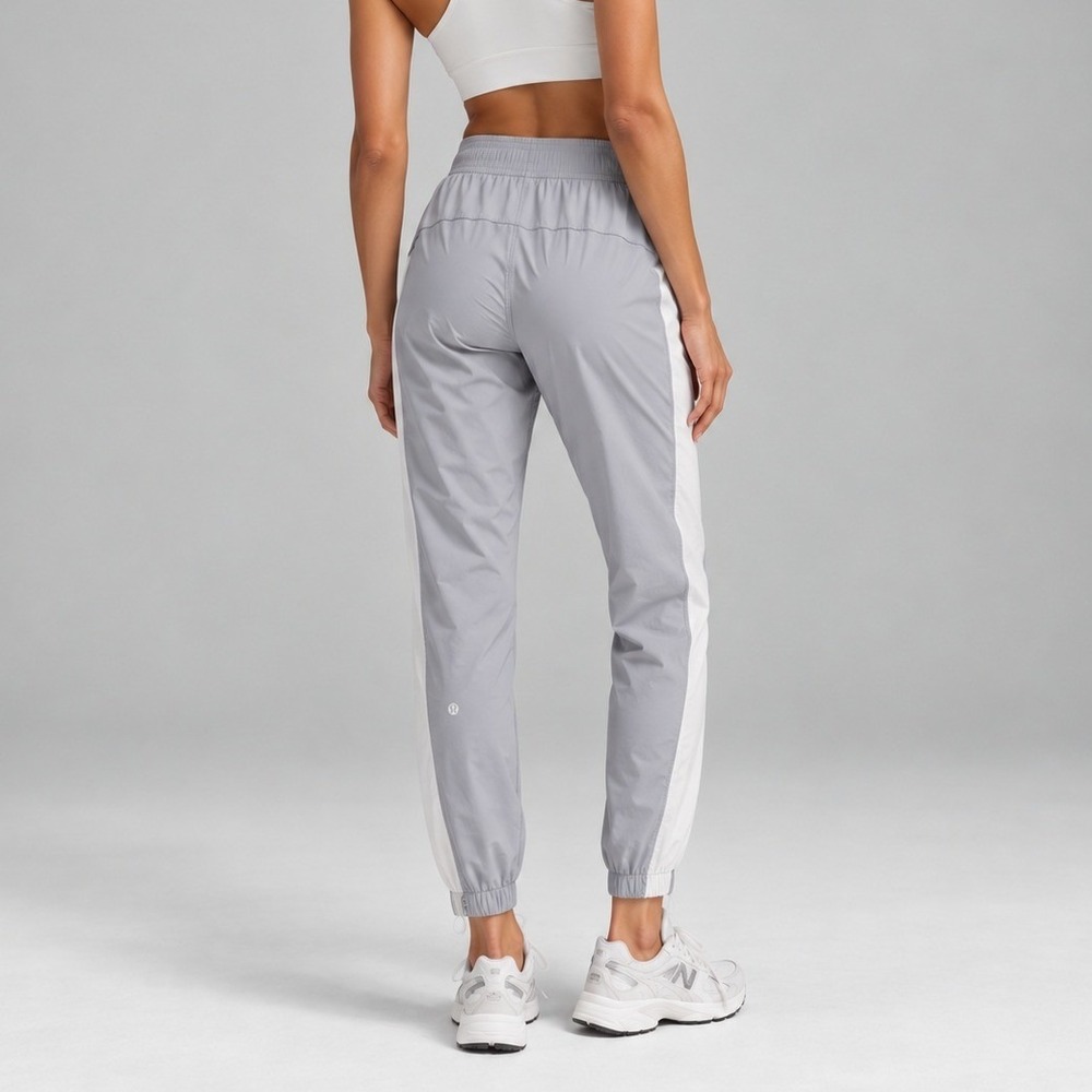 lululemon Adapted State Jogger Women's 2 Gray Lightweight Drawstring